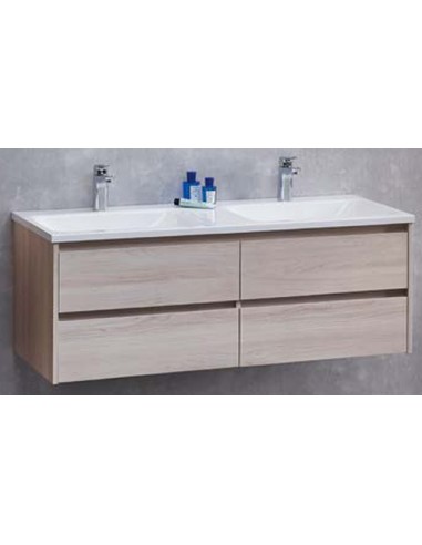 adopto Unterschrank inkl. Keramik-Waschtisch, B: 120,7 x H: 50,8 x T: 46 cm